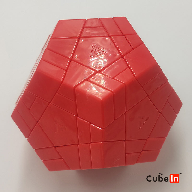 AJ Split Megaminx - Limited Edition Transparent Green Dodecahedron