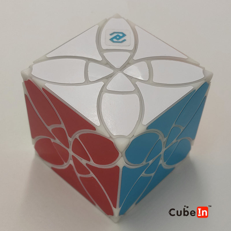Zhecube Clover Plus Cube - SLA 3D Printed