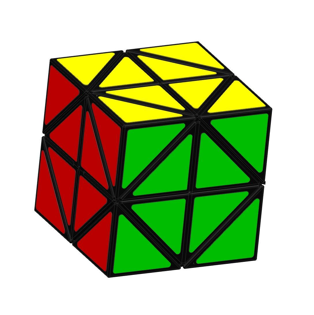 Cube4U 铬合金 2x2x2+斜面