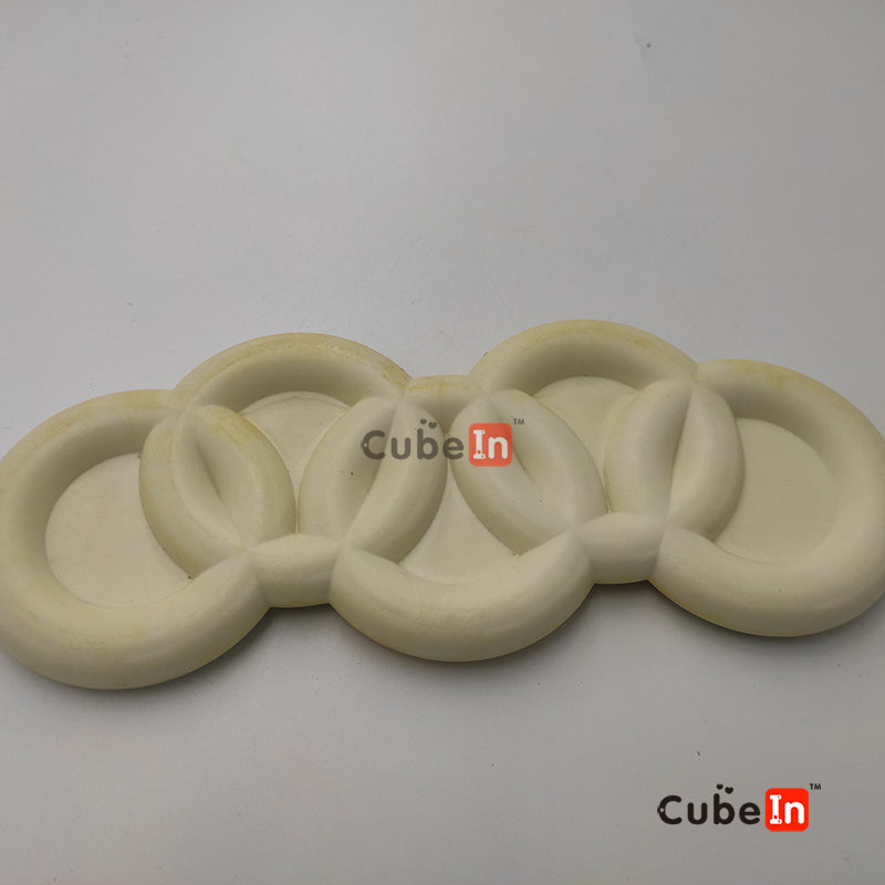 Vintage Olympic Hungarian Rings