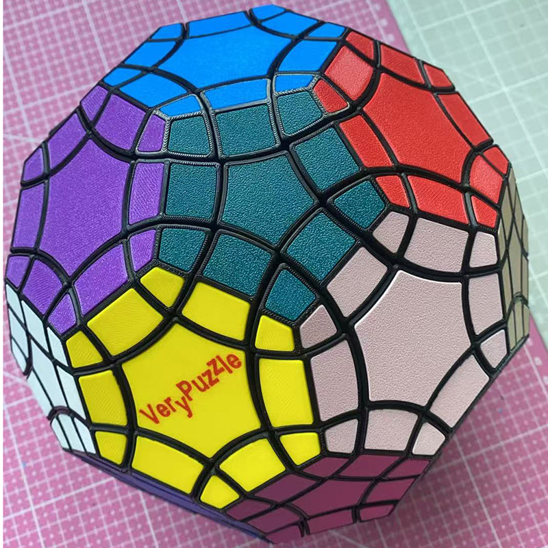 Verypuzzle #100 Curvy Tuttminx V2 - Physical "Illegal Move" Prevention Professional Edition