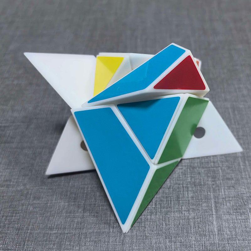 Zhecube Diametric Bermuda skewb - SLA Resin Printed