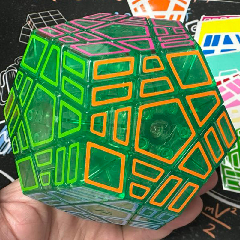 Set of hollow sticker for AJ Split Megaminx
