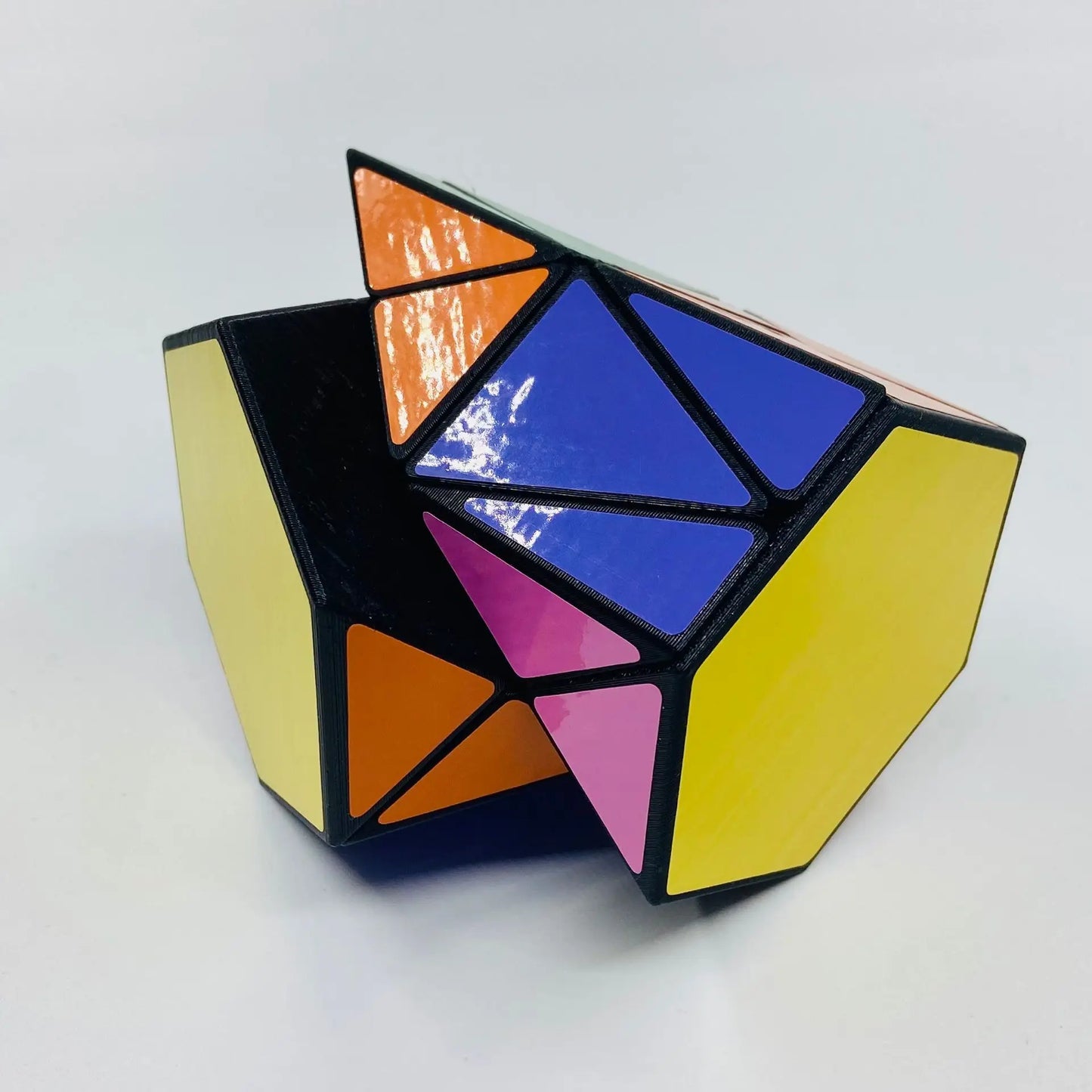 Kaleidoscope Hex Prism 3D FDM Printed Puzzle