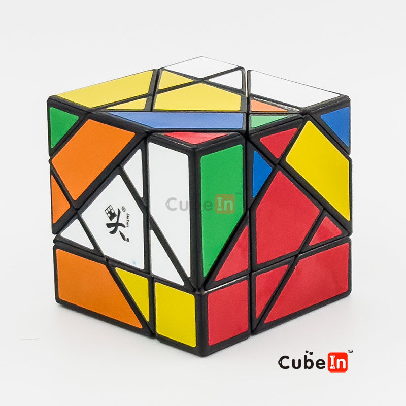 Dayan Extreme Tangram Cube - 6.15cm Multi-Axis Geometric Twisty Puzzle