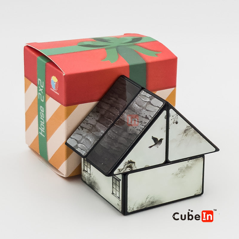 Diansheng X2 cube - Ink Wash Jiangnan House Puzzle
