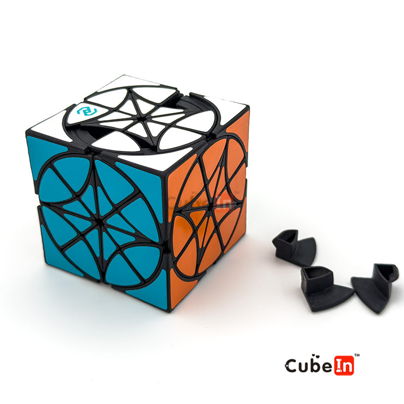 クリア星入りレジンキューブ Zhecube Christmas Star Cube - 3D Printed SLA Resin Special Edition
