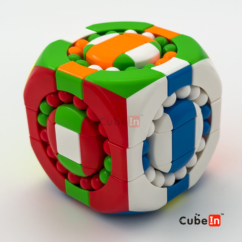 Moyu Magic Bean 3x3 Cube - Hybrid Logic Puzzle & Fidget Toy | CubeIn