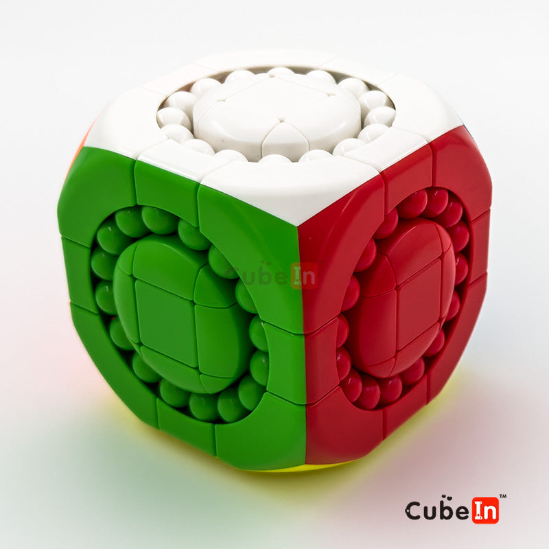 Moyu Magic Bean puzzle internal track and green sliding beans