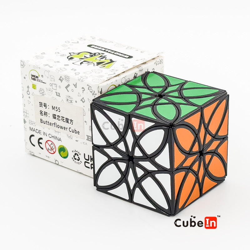 LanLan Butter Flower cube - Corner Turning & Edge Turning Jumbling