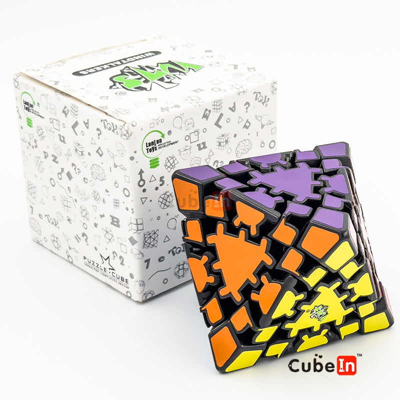 Lanlan Gear Octahedron - Interlocking Mechanical Twisty Puzzle