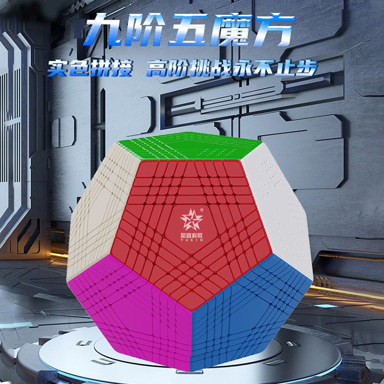 Yuxin Petaminx (9x9 Megaminx) Meganético