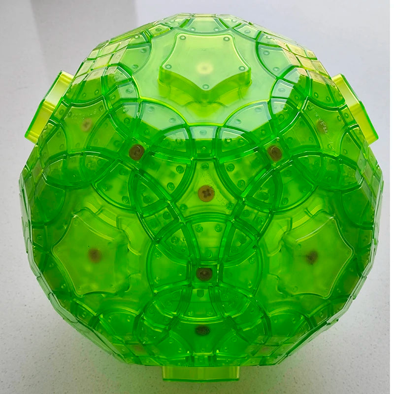 Verypuzzle Truncated Icosidodecahedron Transparent Limited Verstion Green - CubeIn