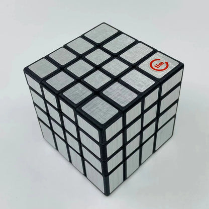 Limcube 4x4 Mirror Cube 3D Printed Black