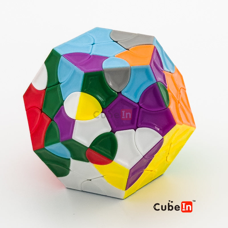 SengSo Dino Dodecahedron Megaminx - с поворотом угла