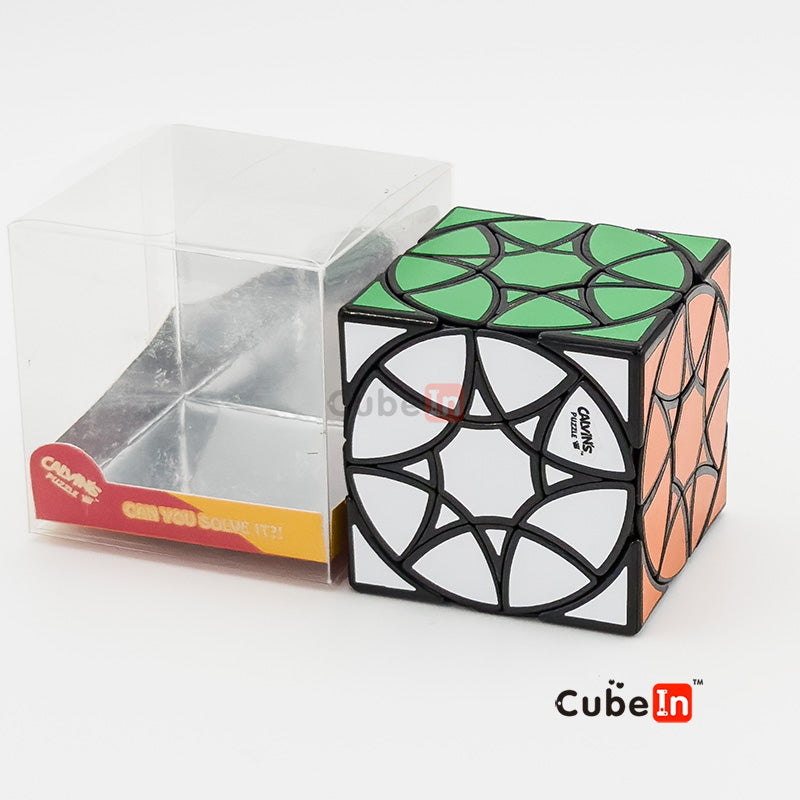 Calvin's Puzzle Tornado Wheel Cube - Dual Star Wheel Bandaged Edition