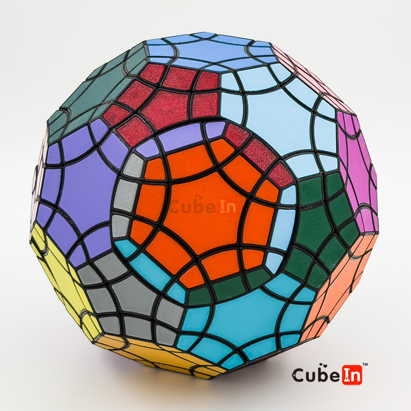 Verypuzzle #100 Curvy Tuttminx V2 — Физическая защита от "недопустимых ходов", профессиональная версия