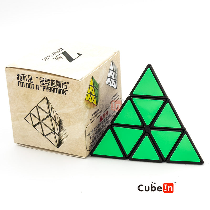 Zepuzzles Tricky Pyraminx - 3x3 Shape Mod Twisty Puzzle