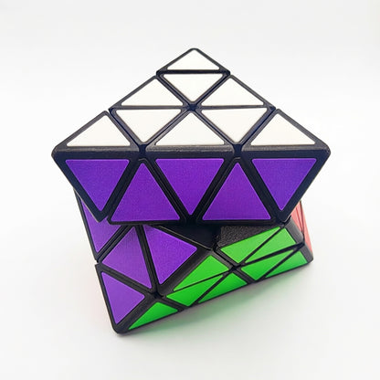 ZePuzzles 11cm 3D Printed FTO (Face-Turning Octahedron) - Professional Teaching & Collector's Edition