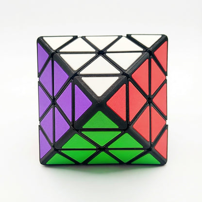 ZePuzzles 11cm 3D Printed FTO (Face-Turning Octahedron) - Professional Teaching & Collector's Edition