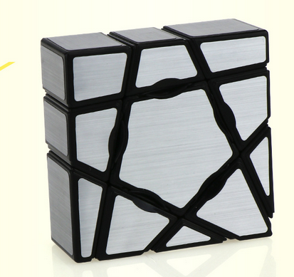 YJ Ghost Cube 1x1x3 Gold Puzzle