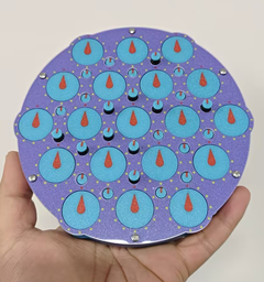 Cube4you Hexagram Clock 19 Magnetic （3D Printed）