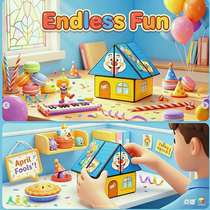 Diansheng Fun Circus House 2x2 Cube