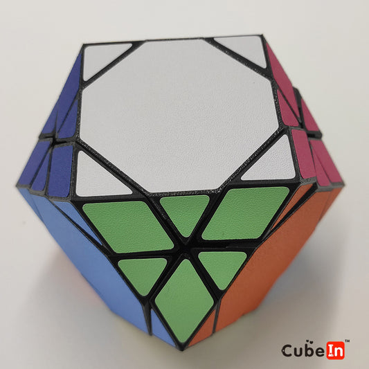 Xi Tetrakaidecahedron Skewb 3D printed MOD