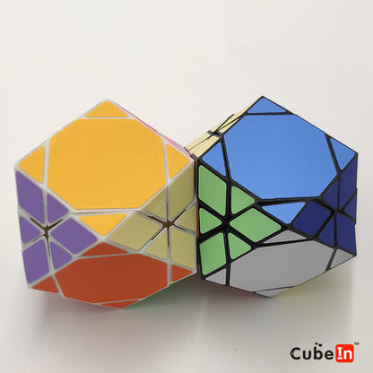 Xi Tetrakaidecaedro Skewb MOD impresso em 3D