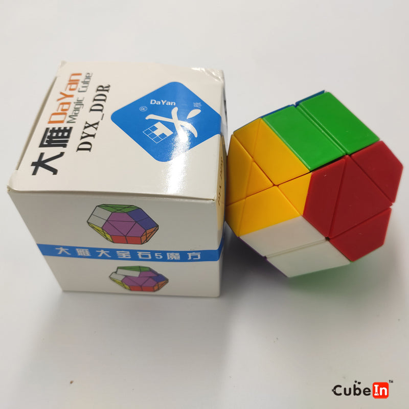 Cubo Dayan Gem V1 I Transparente Vermelho Versão Limitada