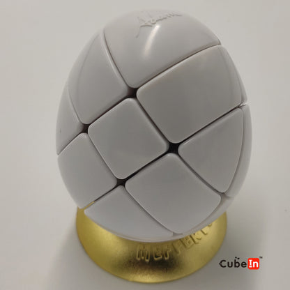 Huevo metalizado de Meffert 3x3 Cubo de erizo fantasma 