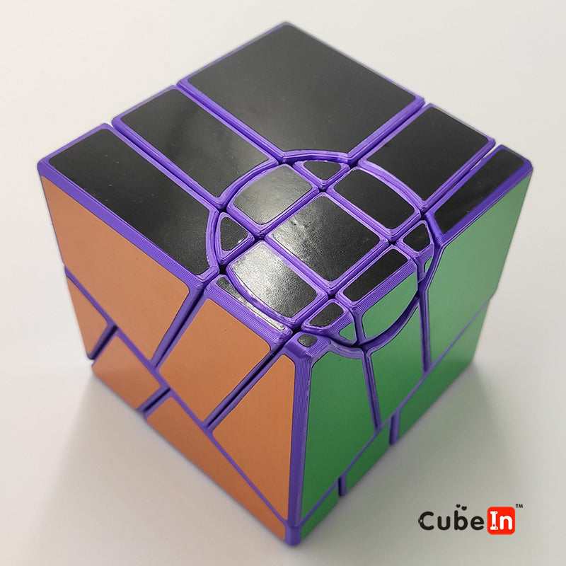 Напечатанный на 3D-принтере Crazy Ghost Cube 2x3x3