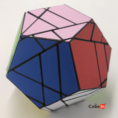 Ghost Master Skewb Megaminx 3D printed