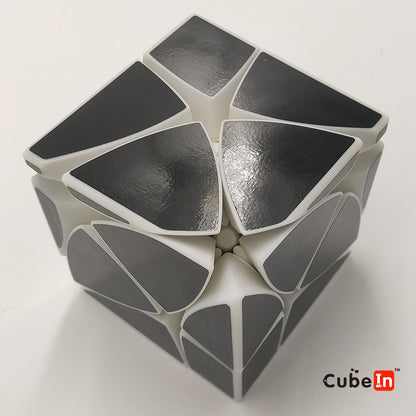 Gecube Cubo cuadrado con espejo Megaminx 2x2 impreso en 3D