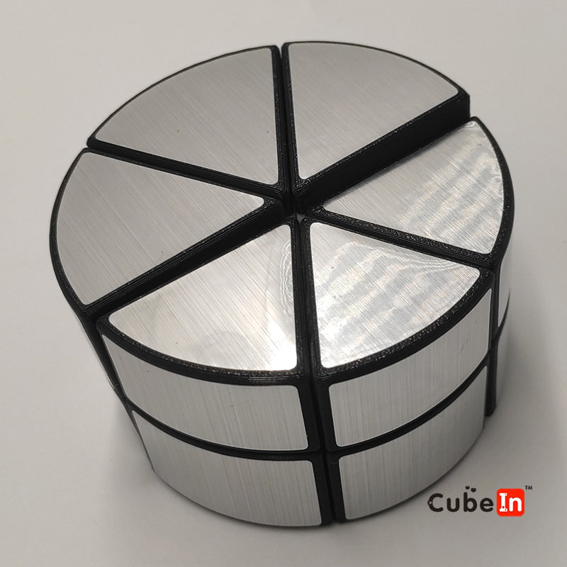 Xucube Mirror 2-Layer Rounded Cheese Cake