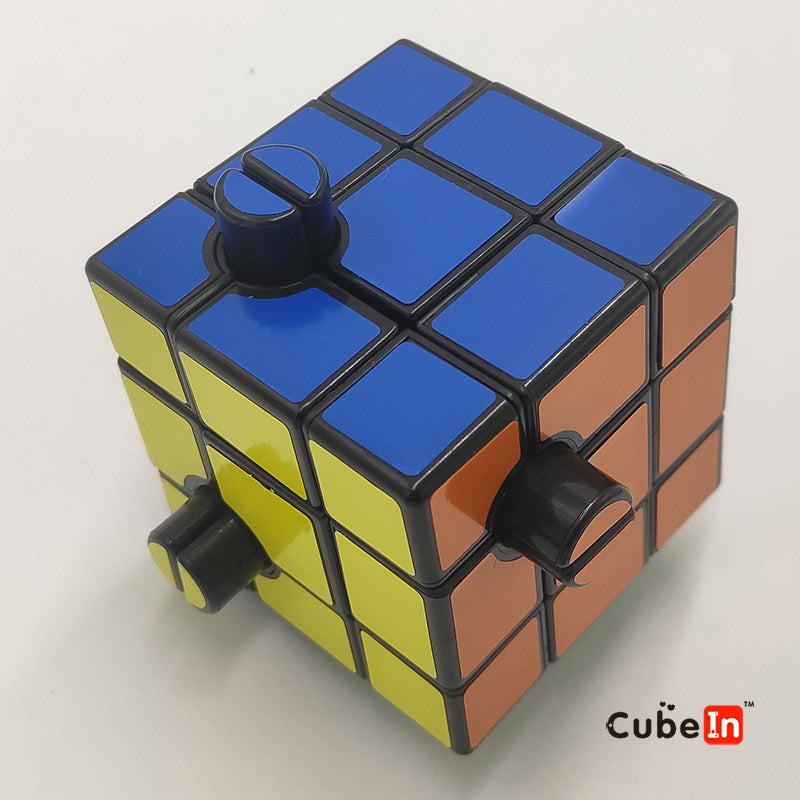 Evgeniy Button Cube 1 Hole  1/2 1/4 Black Cube (Free Shipping)