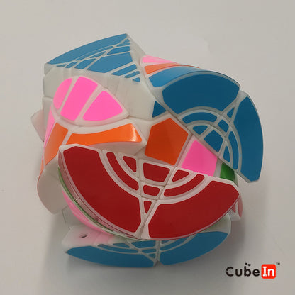 Crazy Megaminx Cylinder (2 circles, with 1 / 0 Value )