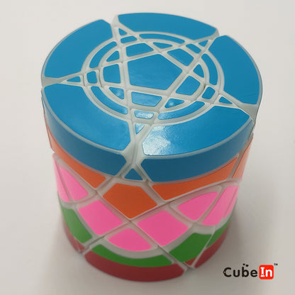 Crazy Megaminx Cylinder (2 circles, with 1 / 0 Value )