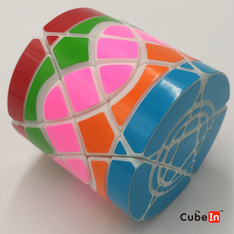 Crazy Megaminx Cylinder (2 circles, with 1 / 0 Value )