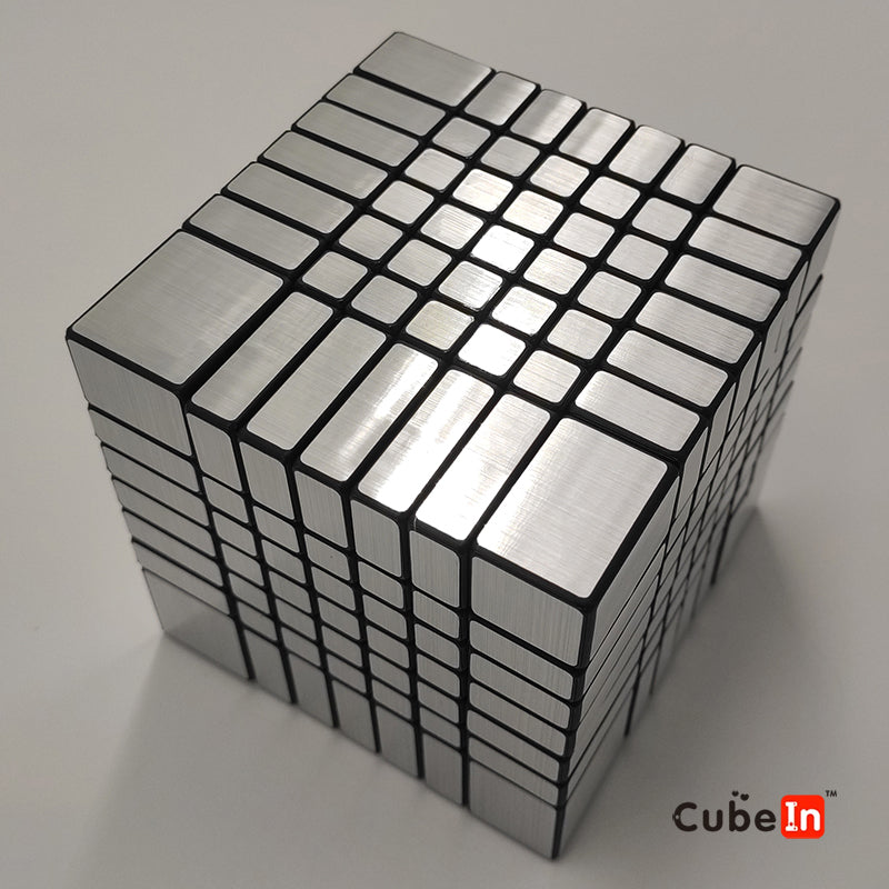 3D Printed 7x7 Mirror Cube