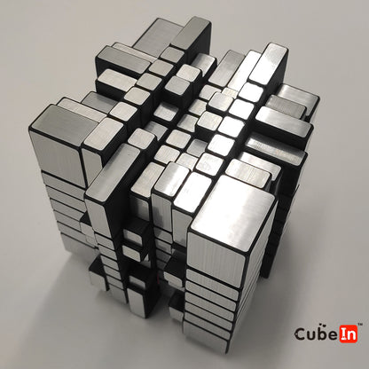 3D Printed 7x7 Mirror Cube