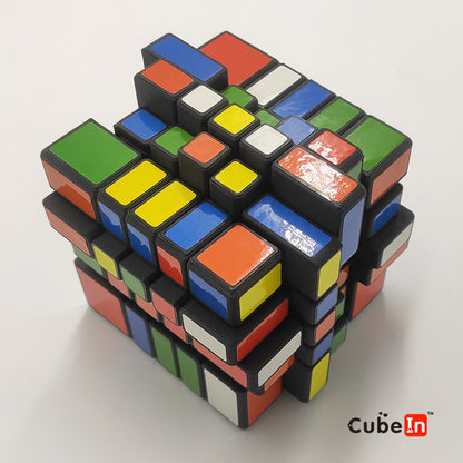 Cubo de espelho 5x5 impresso em 3D 