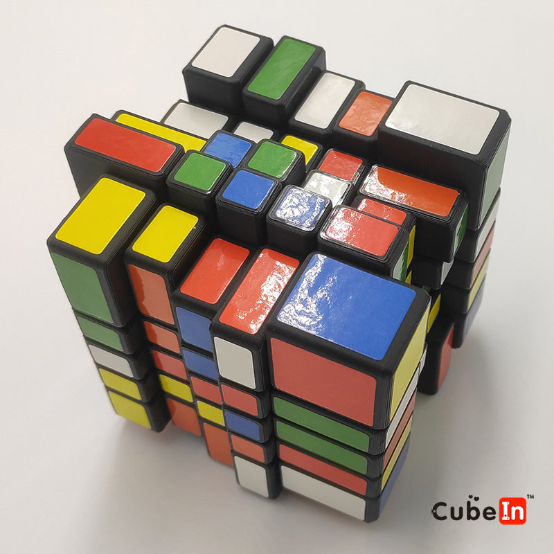 Cubo de espelho 5x5 impresso em 3D 