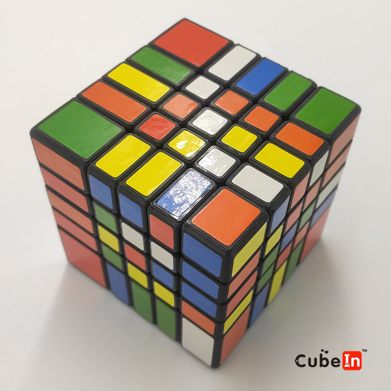 Cubo de espelho 5x5 impresso em 3D 