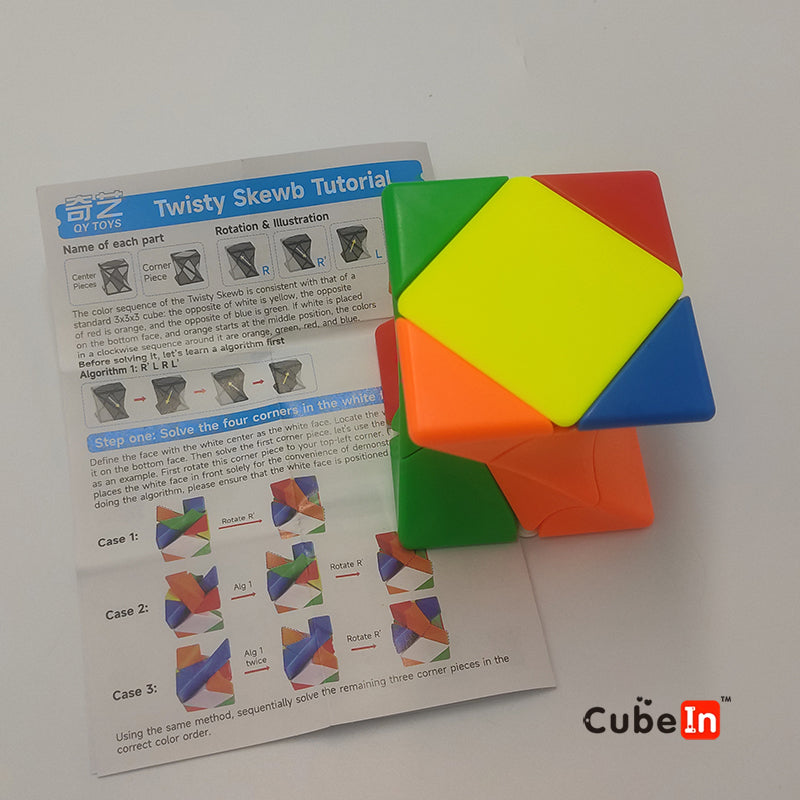 Qiyi Twisty Skewb Наклейка без наклейки