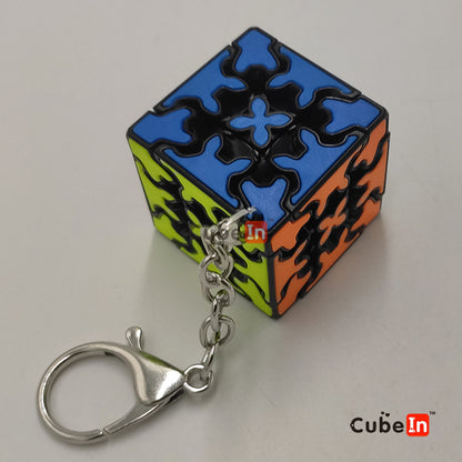 Qiyi Gear 3x3 Keychain