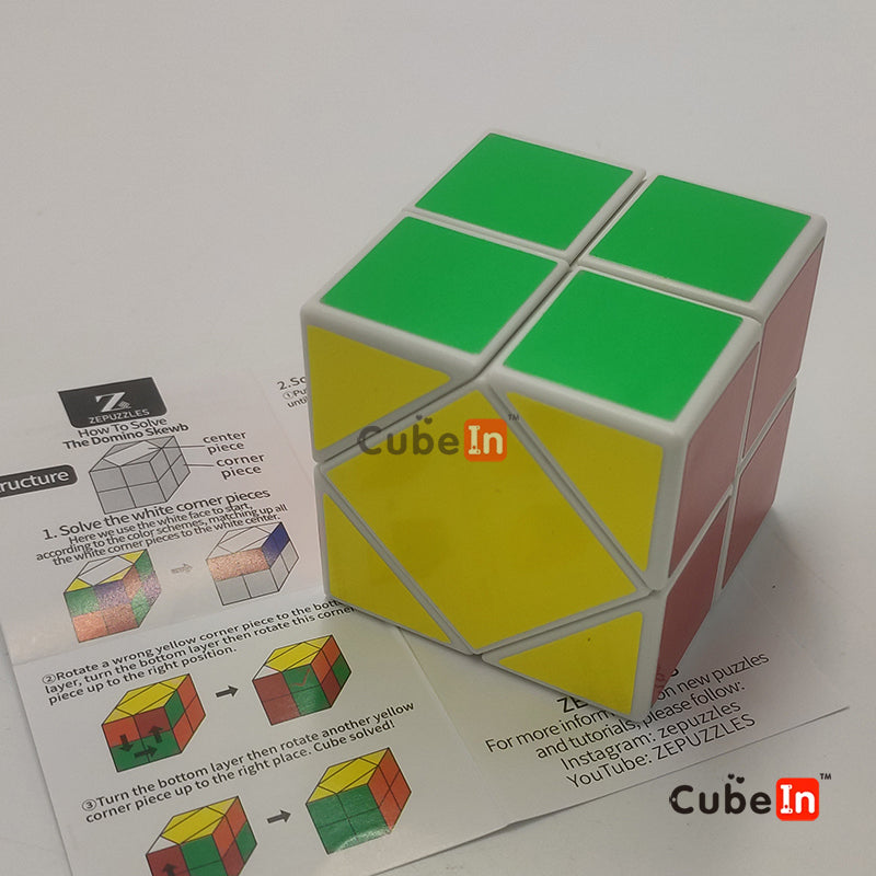 Zepuzzles Domino Skewb