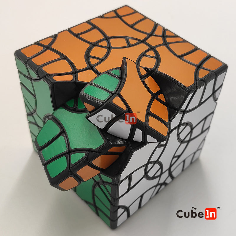 Gecube Unbandaged Cubic Helicopter Dodecahedron - Deisgner's 3D