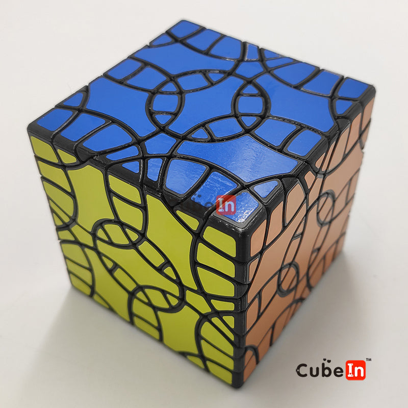 未包扎的立方体直升机十二面体