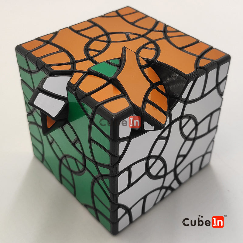 未包扎的立方体直升机十二面体